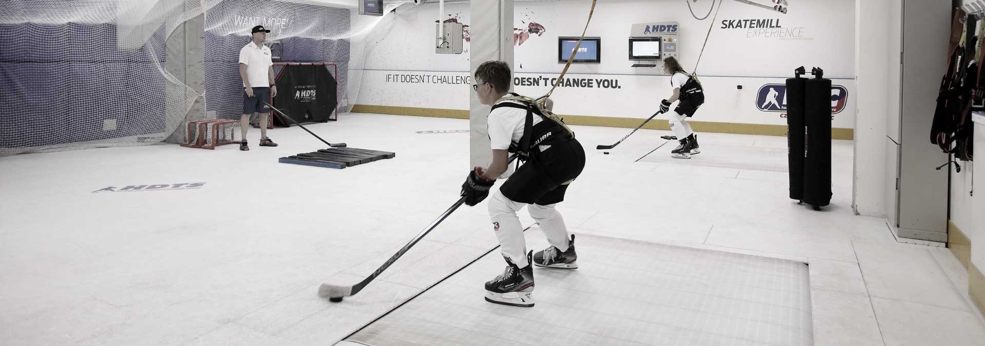 hockey treadmill video