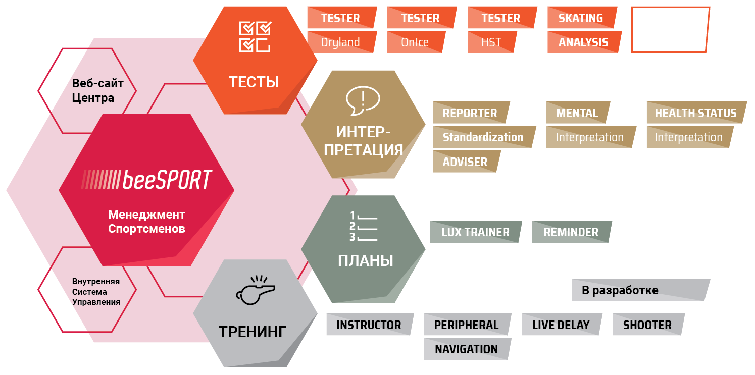 схема экосистемы beeSPORT