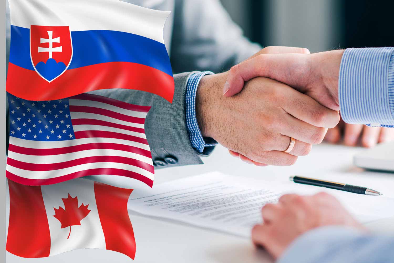 business mission of president of Slovakia to USA and Canada