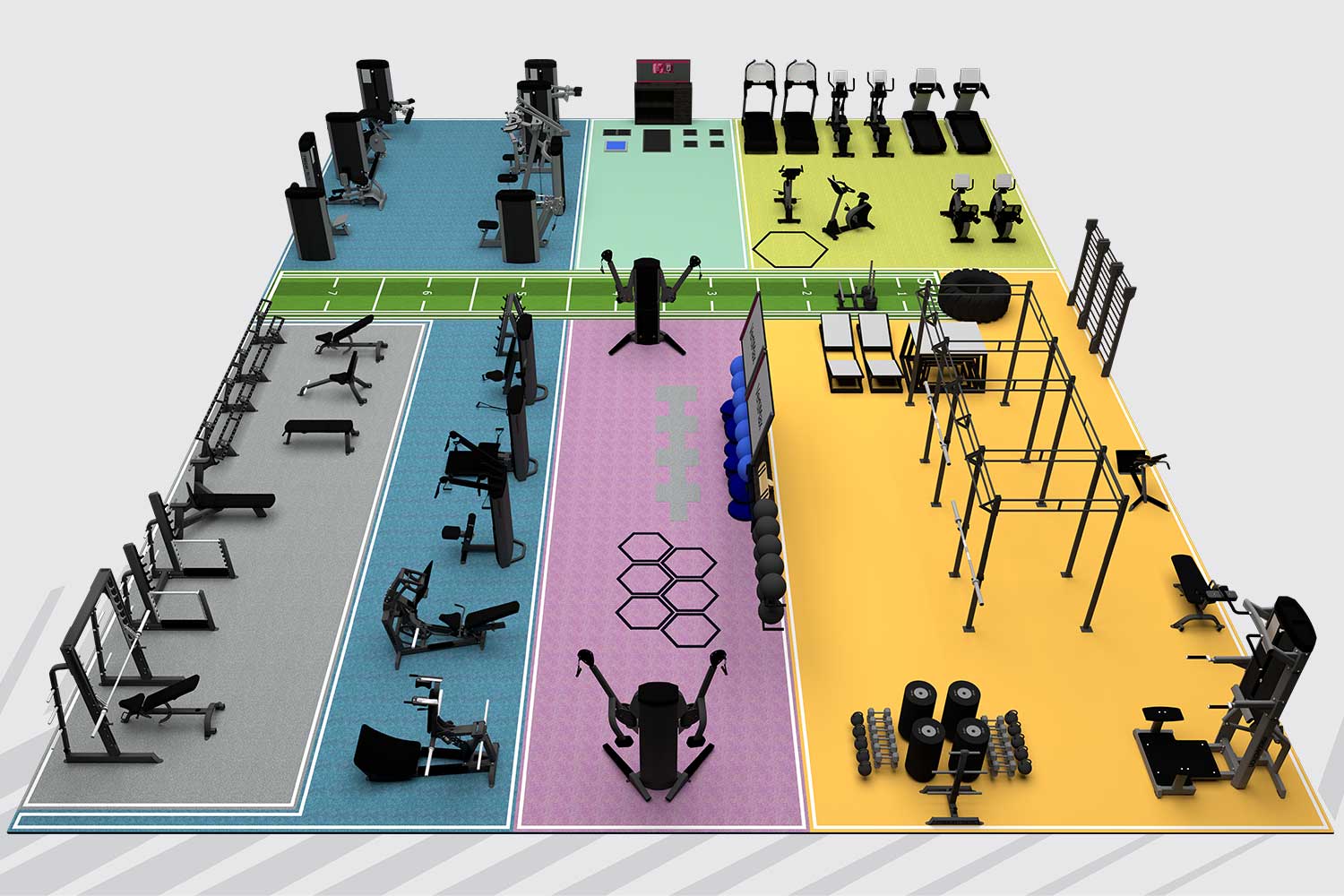 the concept of unique gym